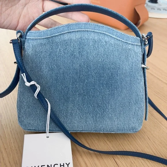 Givenchy nano voyou Denim Crossbody Bag - Picture 2 of 8
